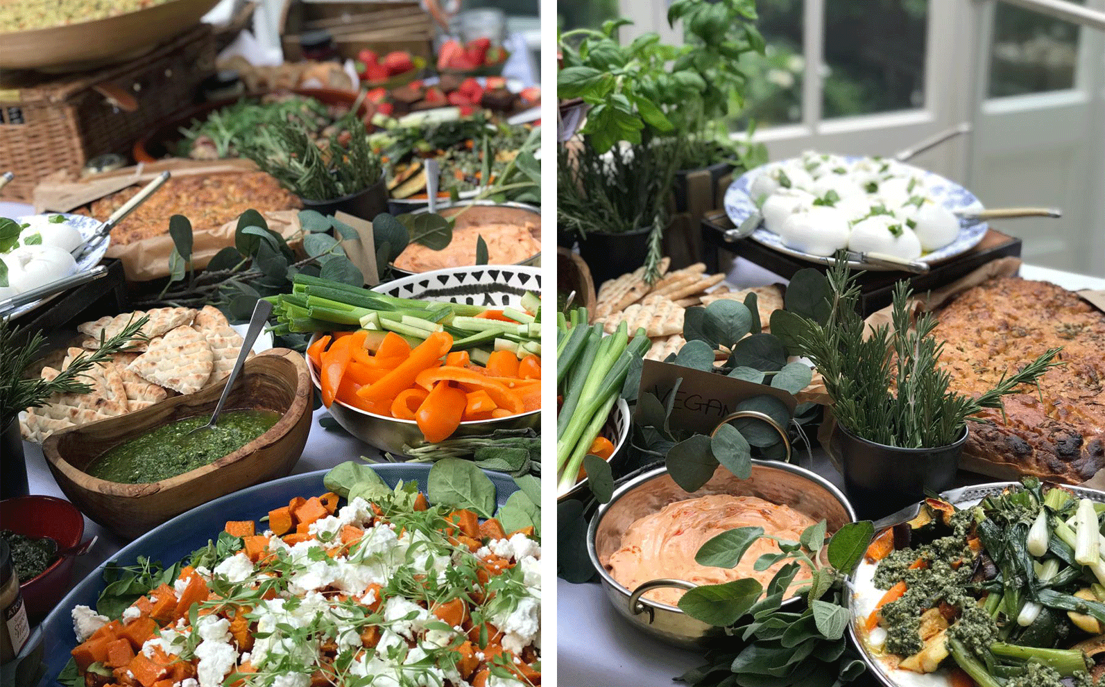 Mint Pesto & Rose Harrissa Roasted Vegetables Recipe