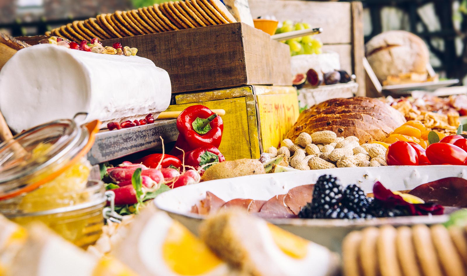 Luxury grazing table catering in Berkshire Hampshire and Surrey
