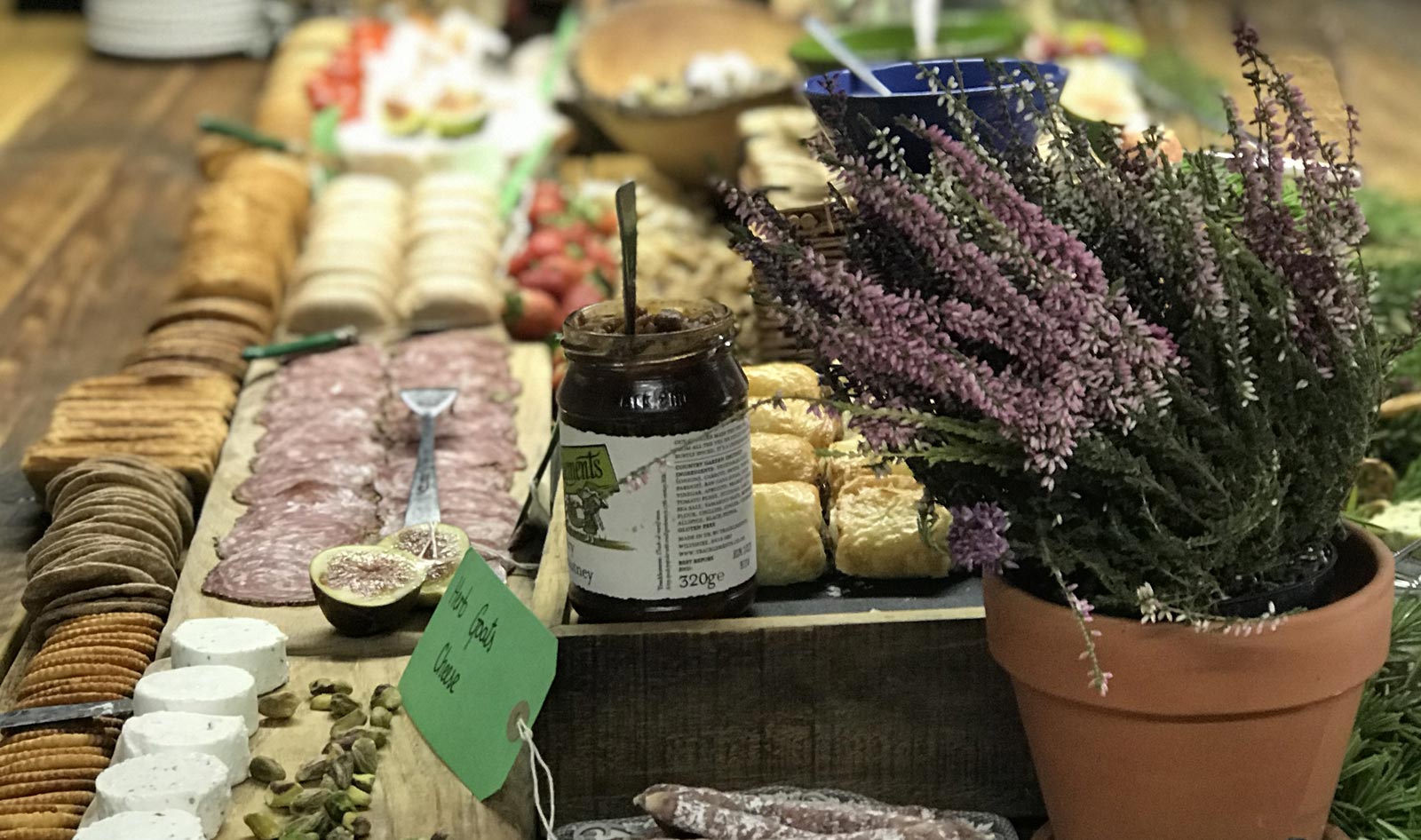 Professional grazing table caterers serving Berkshire Hampshire and Surrey